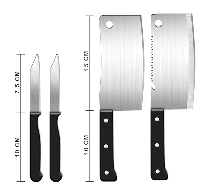 Premium 8-Piece Stainless Steel Knife Set | Ultra Sharp & Rust Resistant