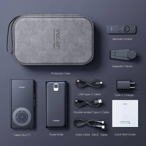 DocoMOi T1 Portable Mini Projector | Pocket Size Big Screen Experience